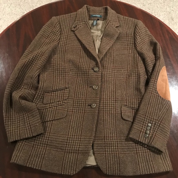 ralph lauren tweed jacket
